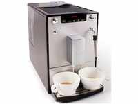 Melitta Kaffeevollautomat Solo® & Milk E953-202, silber/schwarz, Café crème &