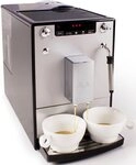 Melitta Kaffeevollautomat Solo&reg; & Milk E953-202, silber/schwarz, Caf&eacute; cr&egrave;me &