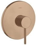 hansgrohe Duscharmatur Axor Starck Brausemischer Unterputz mit Pingriff