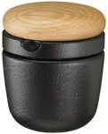 Skeppshult Kr&auml;uterm&uuml;hle Swing aus Eiche und Gusseisen, geeignet f&uuml;r Kr&auml;uter und