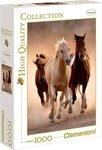 Clementoni&reg; Puzzle High Quality Collection Puzzle "Running Horses", 1000...