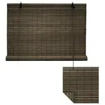 Rollo Bambusrollo, 60 x 160 cm, dunkelbraun, Victoria M., verdunkelnd, ohne Bohren,
