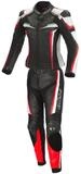 B&uuml;se Motorradkombi B&uuml;se Lederkombi Mille 2tlg. schwarz / rot Damen