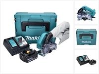 Makita Akku-Trennschleifer DCC 500 RM1J Akku Diamantschneider 18 V 125 mm...