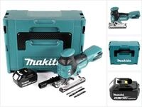 Makita Kompakt-Handkreiss&auml;ge DJV 181 M1J Akku Pendelhubstichs&auml;ge 18V Brushless + 1x