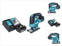 Makita Kompakt-Handkreiss&auml;ge DJV 184 RT1 Akku Pendelhub Stichs&auml;ge 18 V Brushless +