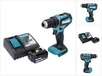 Makita Akku-Schrauber DDF 485 RF1 Akku Bohrschrauber 18 V 50 Nm Brushless + 1x...