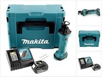 Makita Akku-Universalschere DCO 180 RT1J Akku Rotationsschneider 18V + 1x Akku 5,0Ah