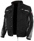 Qualitex Workwear Arbeitsjacke Bundjacke "IRON" schwarz/grau, Gr. XXL (58/60)