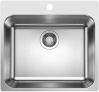 Blanco Edelstahlsp&uuml;le SUPRA 500-IF/A R12 Edelstahl geb&uuml;rstet, 54/50 cm