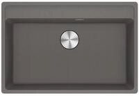 FRANKE Granitsp&uuml;le, rechteckig, 76/51 cm, (1 St), aus Sanitized&reg;