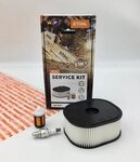 STIHL Ersatzfilter STIHL Service Kit 17 MS&nbsp;500i 11470074101 Filter, Z&uuml;ndkerze,