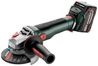 metabo Akku-Winkelschleifer WB 18 LT BL 11-125 Quick, max. 10000 U/min, 2 x 5,2 Ah