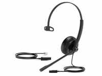 Yealink YHS34 MONO - Breitband-Headset mit Leder-Ohrpolster für... DECT-Telefon