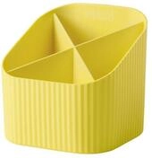 HAN Aufbewahrungsbox HAN 17238-915 Schreibk&ouml;cher Re-X-LOOP - 4 F&auml;cher, gelb
