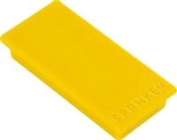 FRANKEN Magnet Haftmagnet 23mmx50mm gelb VE=10 St&uuml;ck