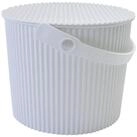 Hachiman Aufbewahrungsbox Hachiman Omnioutil Eimer S Wei&szlig; 8 l