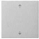 GIRA Zubeh&ouml;r-Set Gira Bedienaufsatz alu Pfeilsymbole 536126