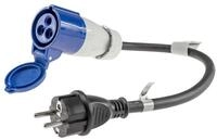 ChiliTec CHILITEC CEE-Adapter 22851, 0,35 m, CEE auf Schutzkontaktstecker
