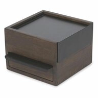 Umbra Schmuckkassette Mini Design Schmuckkasten Stowit Mini walnuss/schw
