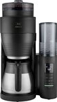 Melitta Kaffeemaschine mit Mahlwerk AromaFresh Therm Pro X 1030-12 schwarz-silber, 1l