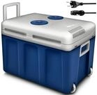 tillvex K&uuml;hlbox elektrisch 40L mit Rollen Mini-K&uuml;hlschrank, 230 V und 12 V f&uuml;r KFZ