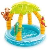 Intex Planschbecken 58417NP - Planschbecken - Tropical Island Babypool (102x86cm)