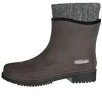 Bockstiegel Gummistiefelette Damen Gummistiefel Regenstiefel Nicole in Lederoptik mit