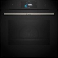 BOSCH Dampfbackofen Serie 8 HSG7584B1, mit Teleskopauszug nachr&uuml;stbar, ecoClean