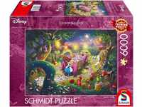 Schmidt-Spiele Sthomas Kinkade Disney Alice in Wonderland Mad Hatter’s Tea...