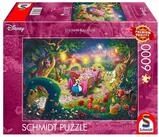 Schmidt Spiele Puzzle Disney, Mad Hatter's Tea Party, 6000 Puzzleteile
