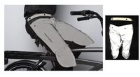 RainLegs Fahrradjacke Rainlegs Beinsch&uuml;tzer grau reflektierend Gr XL