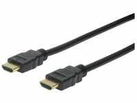 Digitus HS HDMI Anschlusskabel 10 m HDMI-Kabel, Audio Return Channel, vergoldete