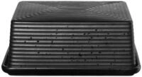 ASA SELECTION Butterdose kitchen'art Butterdose black 15,3cm, Porzellan