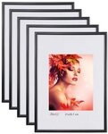 IDEAL TREND Bilderrahmen 2er 3er 5er Pack Bilderrahmen Kunststoff Lifestyle Foto
