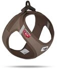 Curli Hunde-Geschirr Curli Vest Geschirr curli Clasp Cord Braun L