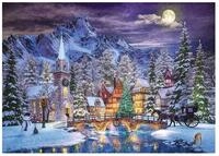 Silvego Puzzle Puzzle da 1000 Pezzi - Christmas Atmosphere, Puzzleteile