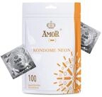 Amor Kondome AMOR Premium Kondome, verschiedene Sorten & Gr&ouml;&szlig;en, Neon