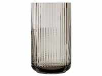 Lyngby Porcelæn Vase Glas 20cm rauch