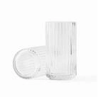 Lyngby Porcel&aelig;n Dekovase Glas Klar 15 cm