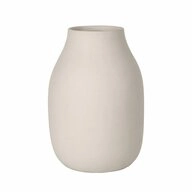 blomus Dekovase Colora Blumen Porzellan Moonbeam 20 cm 65705