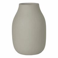 blomus Dekovase -COLORA- Vase: Handgefertigte Eleganz mit matter Oberfl&auml;che,