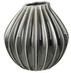 Broste Copenhagen Dekovase Broste Copenhagen Wide Keramik Vase grau 0 cm x 25 cm