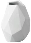 Rosenthal Tischvase Vase "Surface" aus wei&szlig;em Porzellan, matt, 9 cm (Einzelne...