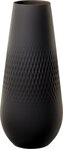 Villeroy & Boch Dekovase Manufacture Collier noir Vase No.3 Carr&eacute; hoch