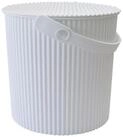 Hachiman Aufbewahrungsbox Hachiman Omnioutil Eimer L Wei&szlig; 10 l