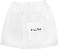 Dyckhoff Kilt Opal Kilt, ideal f&uuml;r Sauna & Spa, Kurzform, Walkfrottee, Kn&ouml;pfe, mit