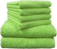 Dyckhoff Handtuch Set Brillant, Walkfrottee (Set, 6-St), mit Streifenbord&uuml;re,4