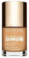 Clarins Foundation Haut ILLUSION VELVET teint mat naturel & hydratation #112,3N