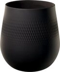 Villeroy & Boch Dekovase Manufacture Collier noir Vase No.1 Carr&eacute; gro&szlig; (Vasen)
